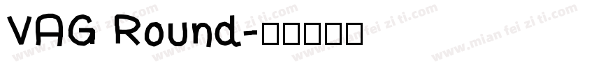 VAG Round字体转换